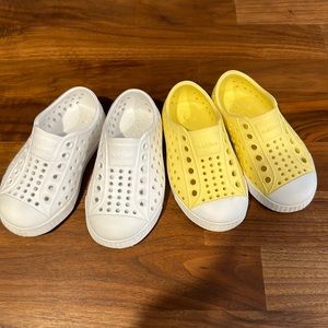 Native Shoes size 6 bundle